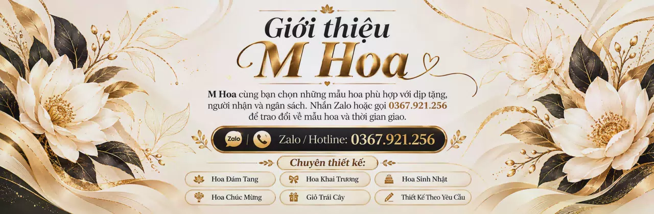 Ảnh bìa Shop hoa tươi Xã Tam Nông Đồng Tháp - Gửi sự quan tâm qua từng món hoa